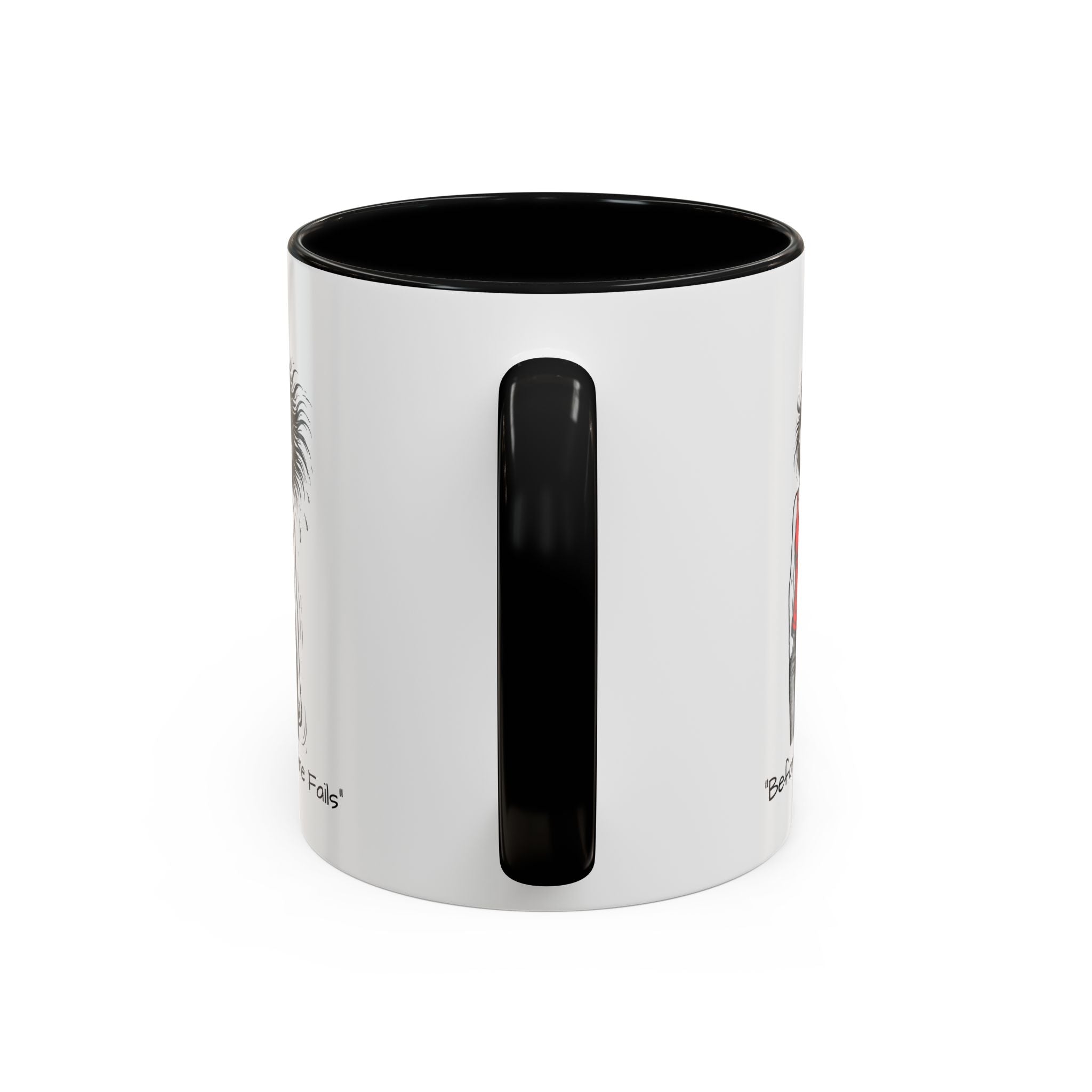 Coffee Mug — Menopausal madness "After Caffeine Fails" Funny Morning Cartoon Mug