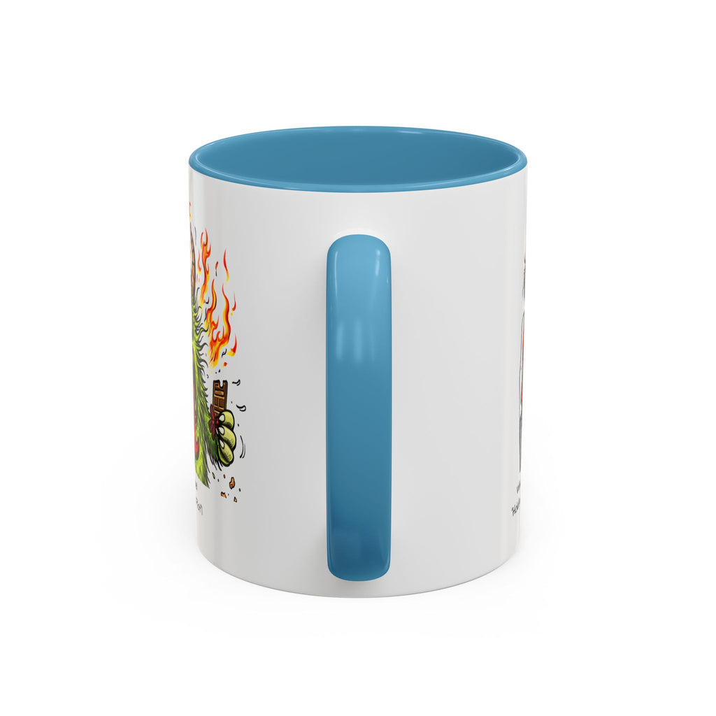 Coffee Mug — Menopausal madness  'How I Feel / what You See - Losing The Plot' Accent Ceramic Mug (11/15oz)
