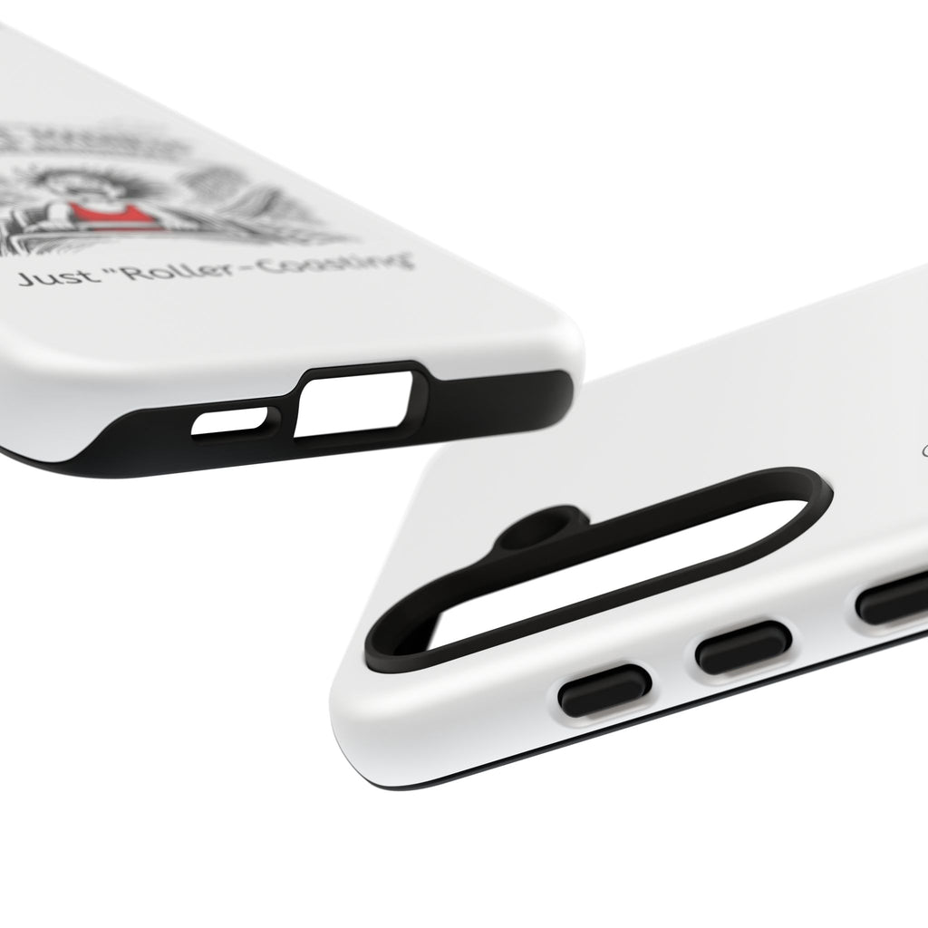 Phone Case - "Menopausal Madness for Beginners: Just 'Roller-Coasting'" Humorous Menopausal Women's Phone Cover