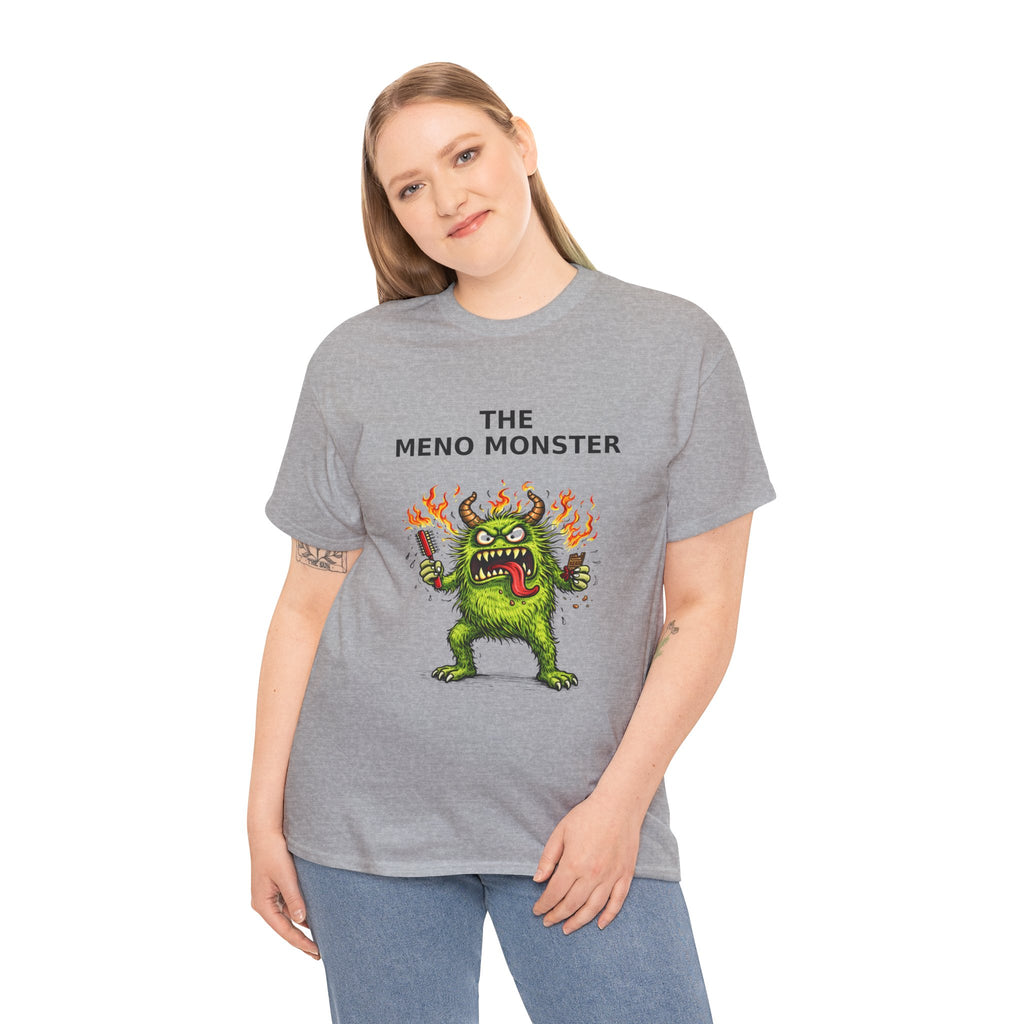 The Meno Monster T-Shirt — Funny Menopause Monster Tee