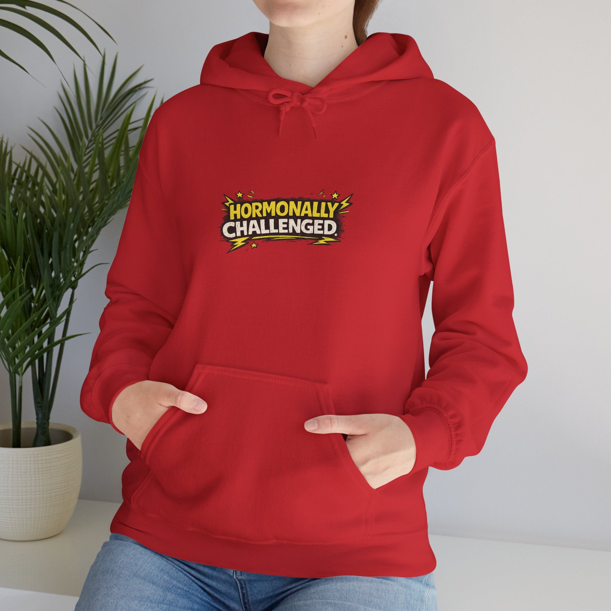 "Emotionaly challenged" — Menopausal Graphic Women's Tee