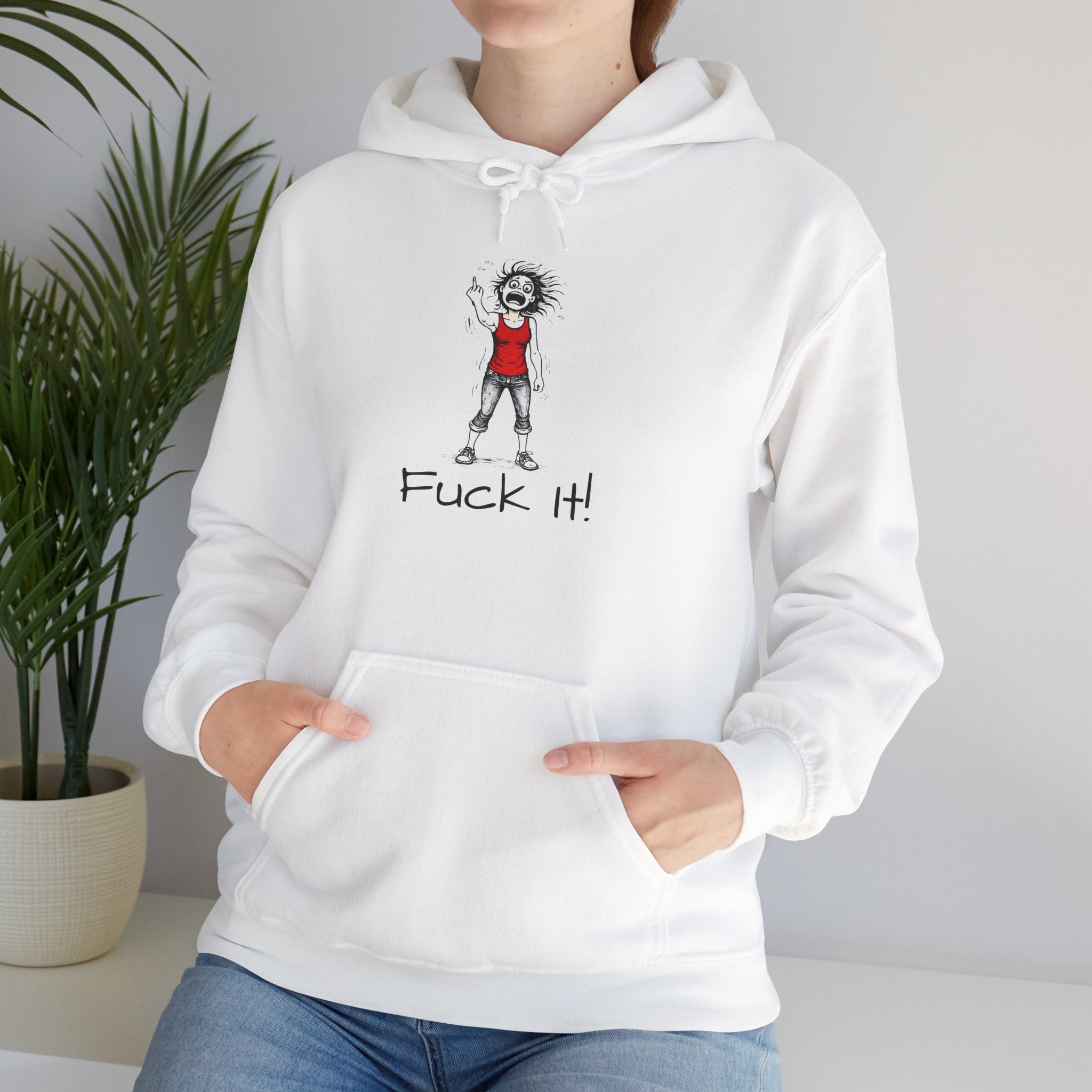 Hoodie — 'F@ck It' Hoodie (Hormones Gone Feral)
