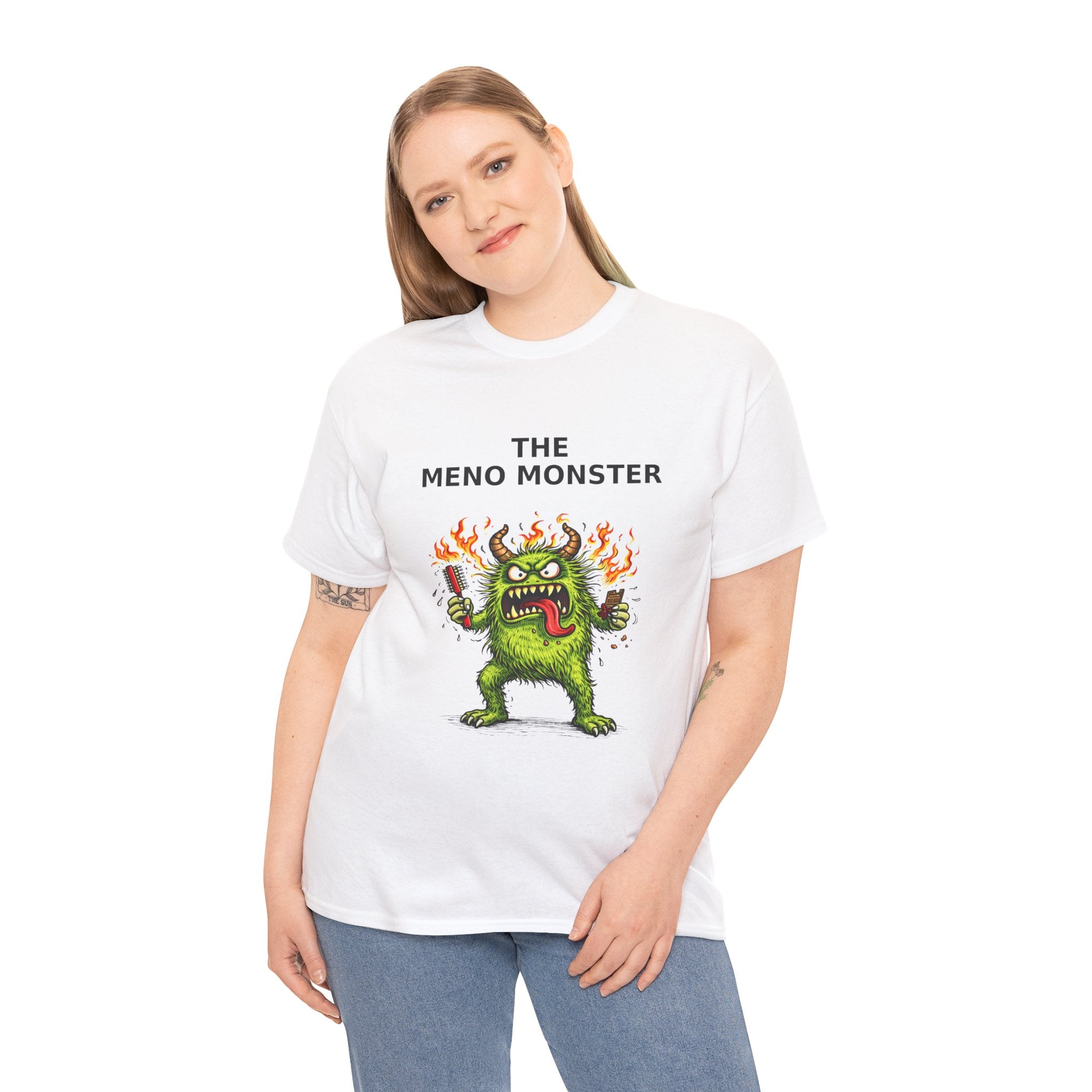 The Meno Monster T-Shirt — Funny Menopause Monster Tee