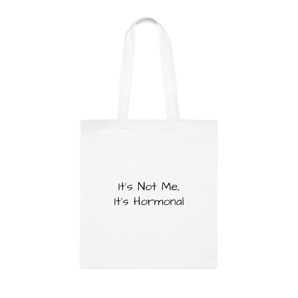 Tote Bag — "Meno Evolution, It’s Not Me, It’s Hormonal" Meno Evolution Illustration