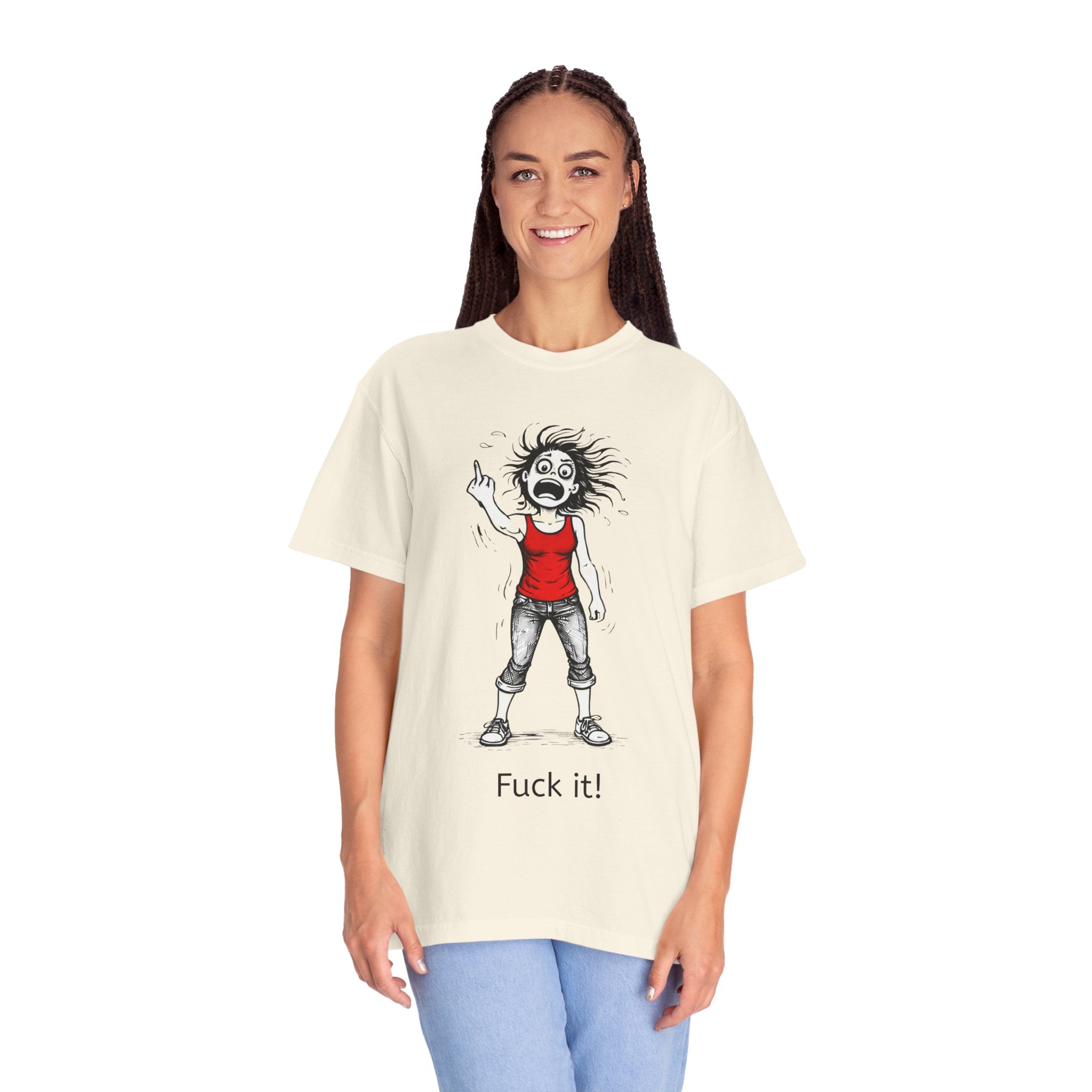 Graphic T-Shirt — "F@ck It" Gone Feral