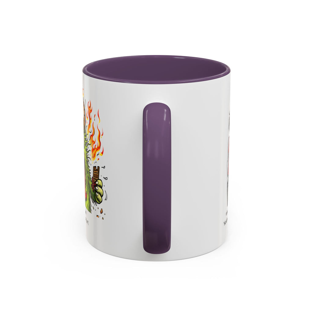 Coffee Mug — Menopausal madness  'How I Feel / what You See - Losing The Plot' Accent Ceramic Mug (11/15oz)