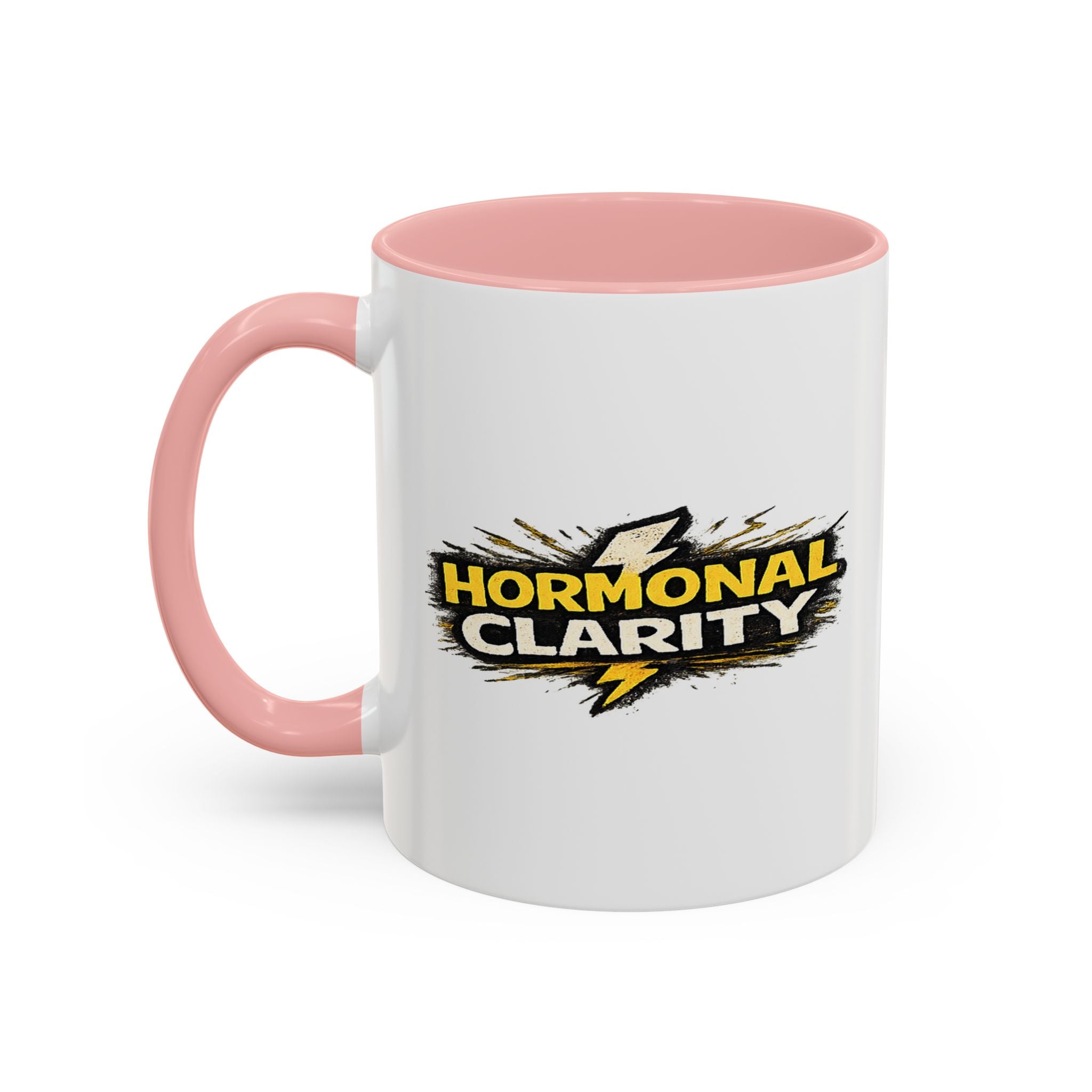 "Hormonal clarity" Coffee Mug  Accent Ceramic Mug (11oz)