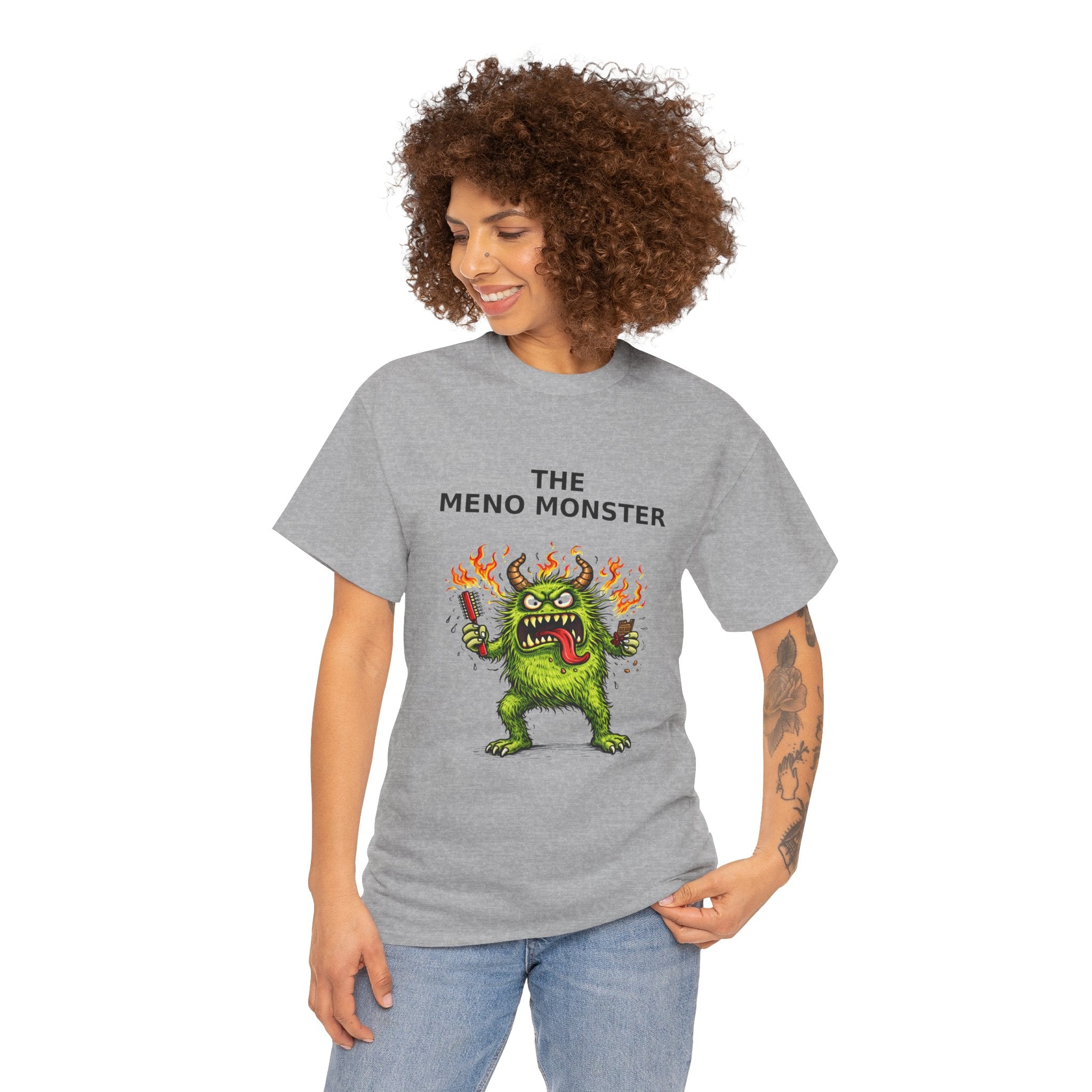 The Meno Monster T-Shirt — Funny Menopause Monster Tee