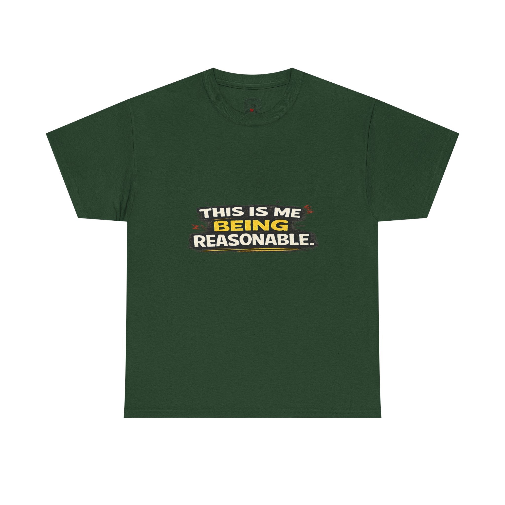 Being Reasonable T-Shirt — 'This Is Me Being Reasonable' Graphic Tee