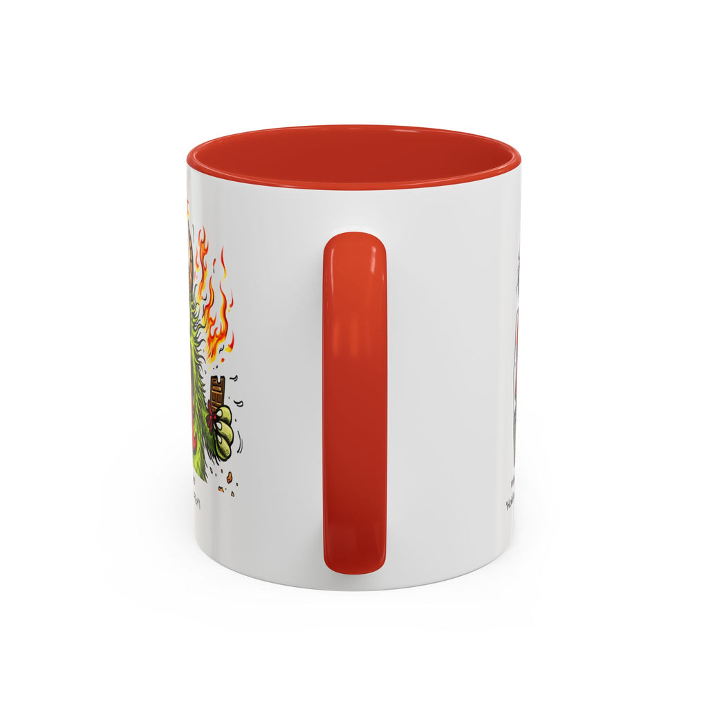 Coffee Mug — Menopausal madness  'How I Feel / what You See - Losing The Plot' Accent Ceramic Mug (11/15oz)