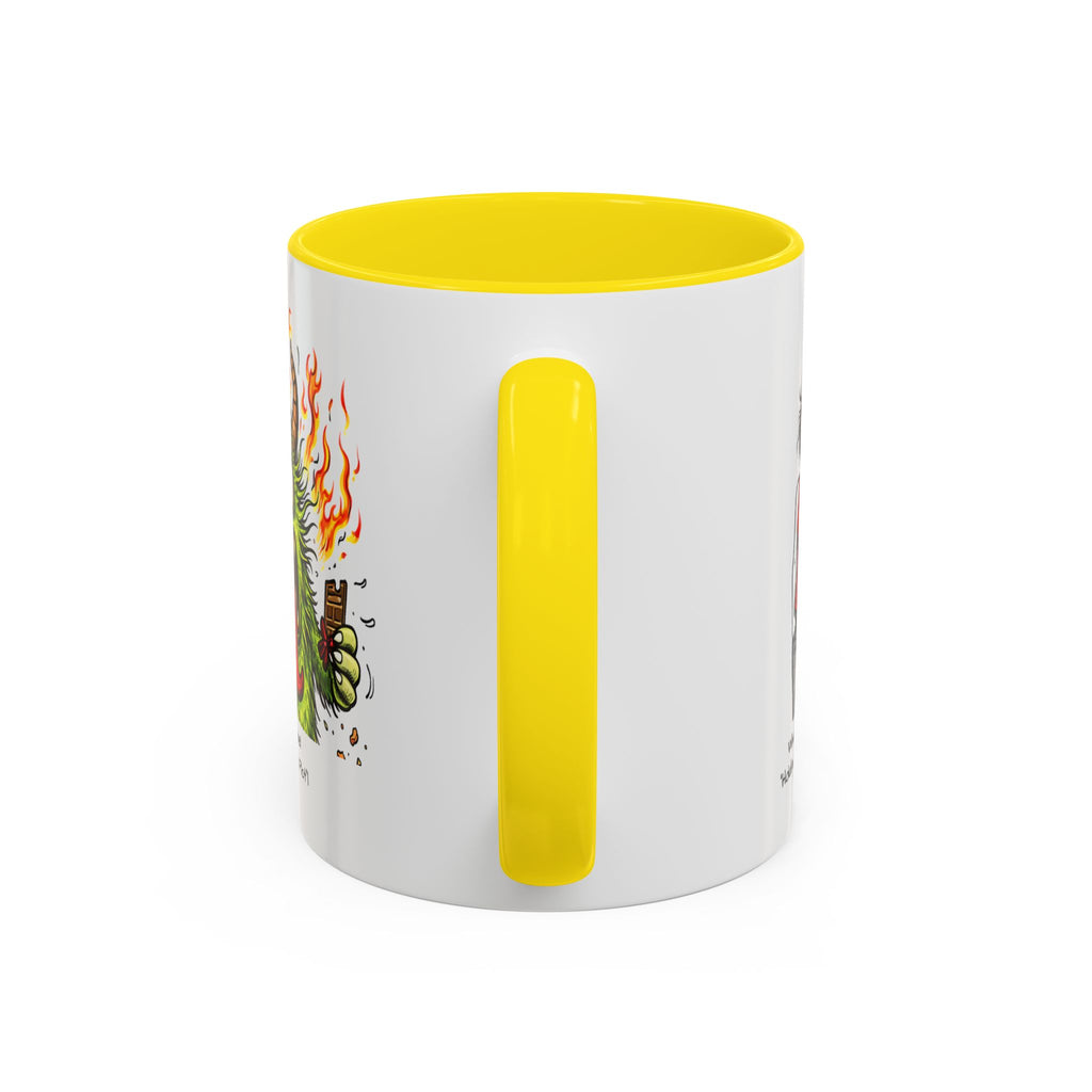 Coffee Mug — Menopausal madness  'How I Feel / what You See - Losing The Plot' Accent Ceramic Mug (11/15oz)
