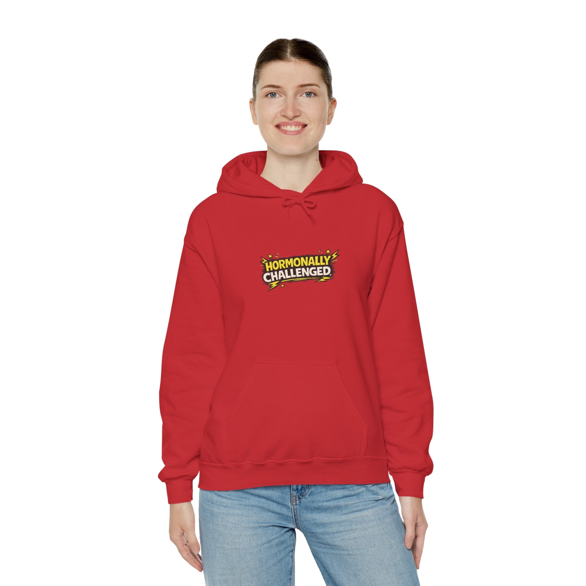 "Emotionaly challenged" — Menopausal Graphic Women's Tee