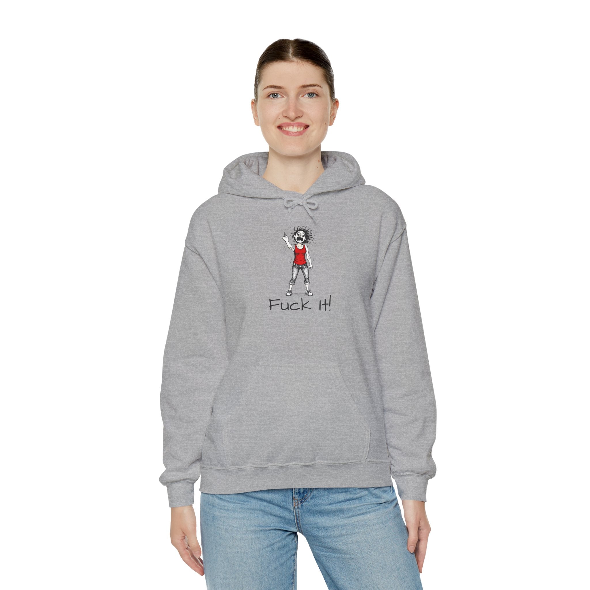 Hoodie — 'F@ck It' Hoodie (Hormones Gone Feral)