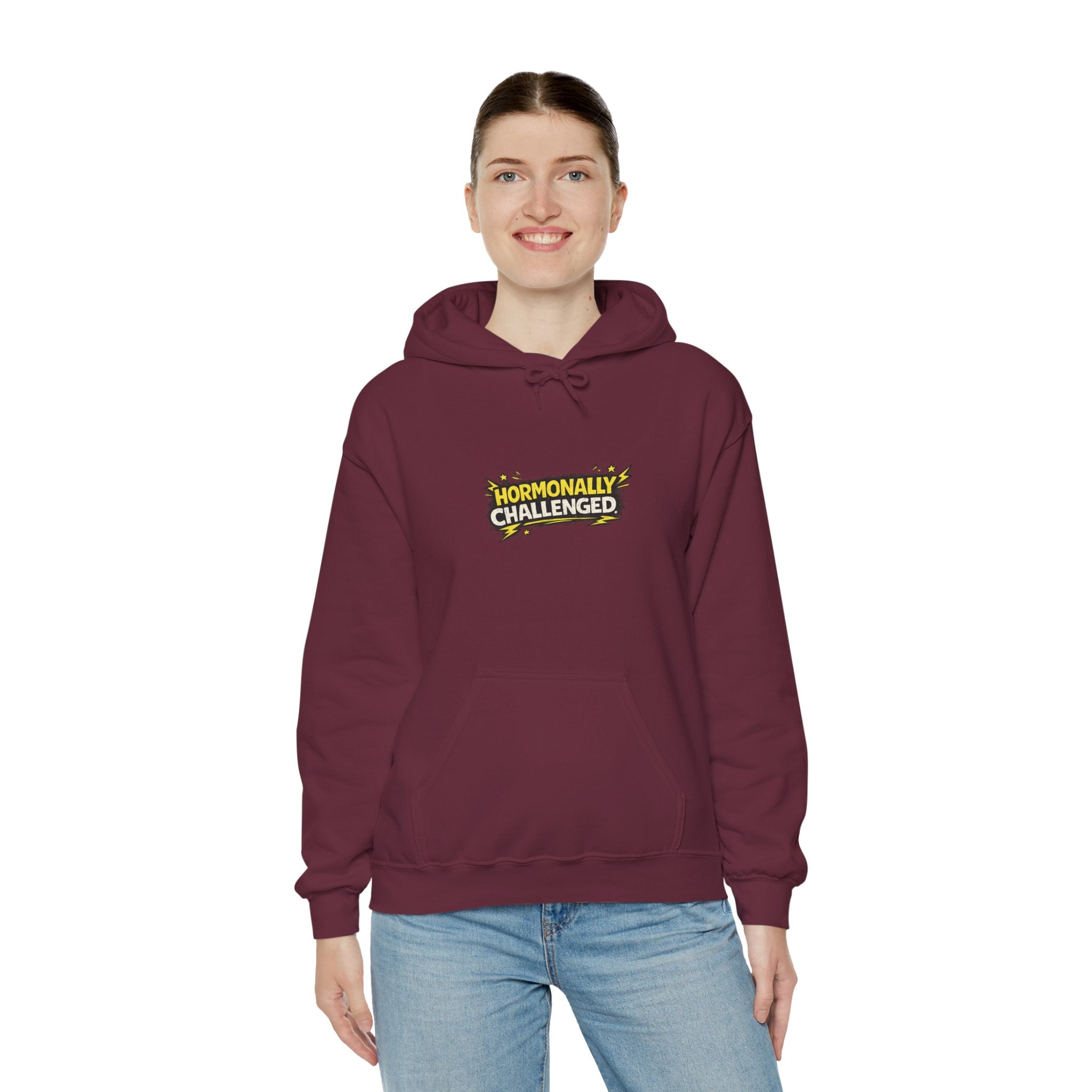 "Emotionaly challenged" — Menopausal Graphic Women's Tee