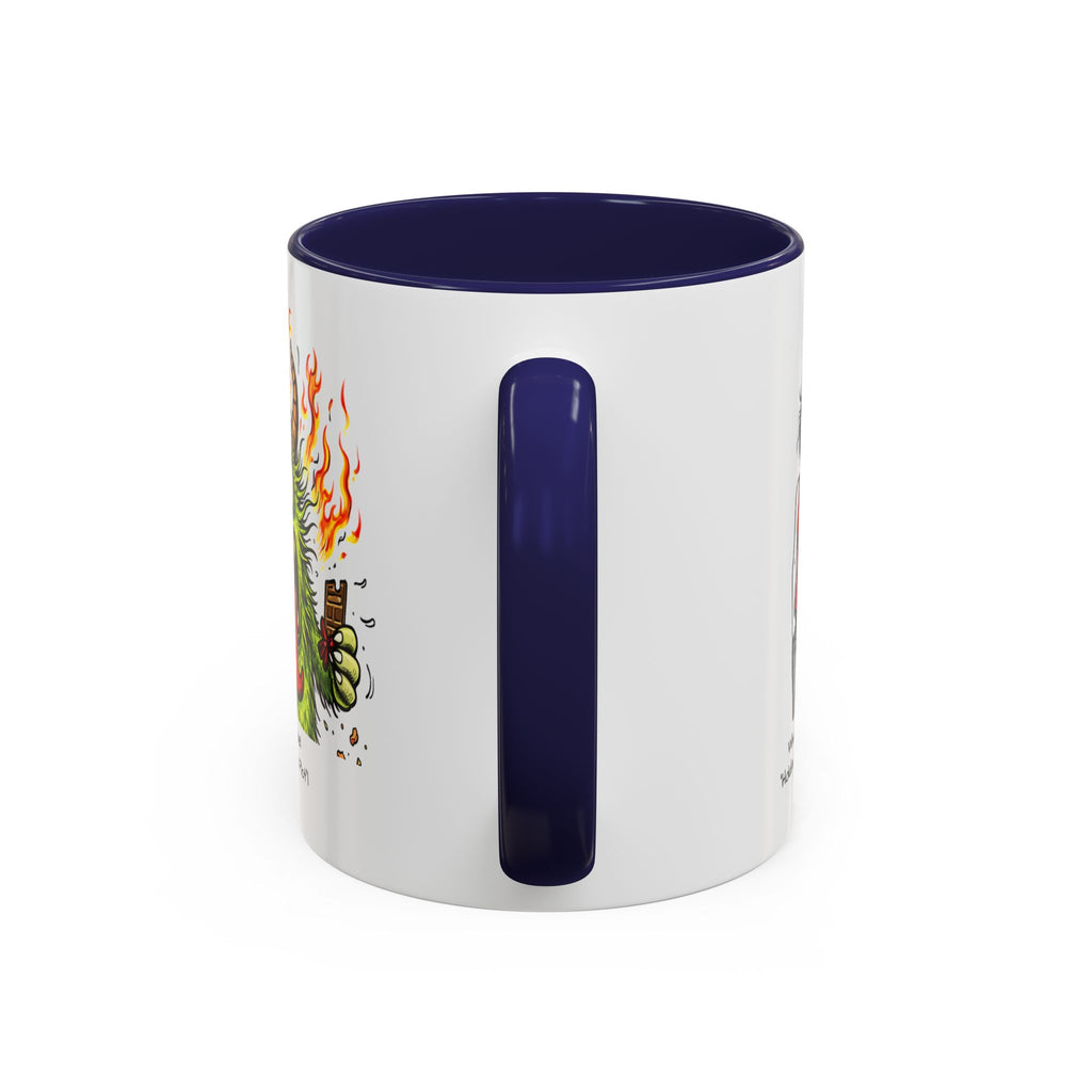 Coffee Mug — Menopausal madness  'How I Feel / what You See - Losing The Plot' Accent Ceramic Mug (11/15oz)