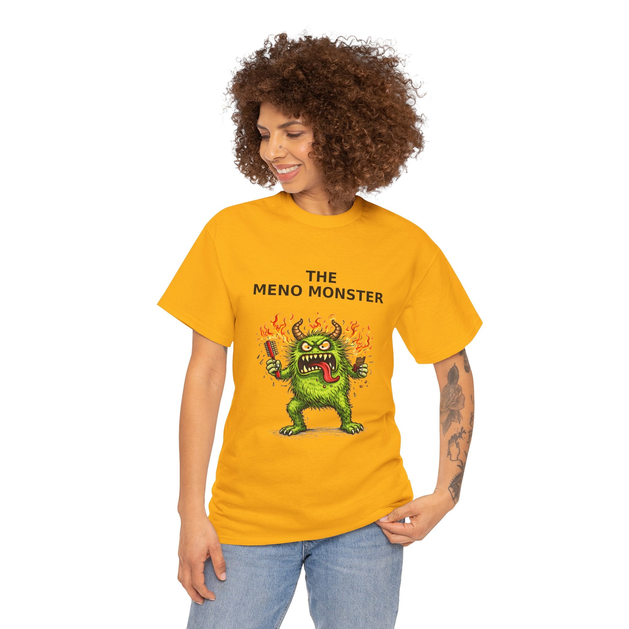 The Meno Monster T-Shirt — Funny Menopause Monster Tee