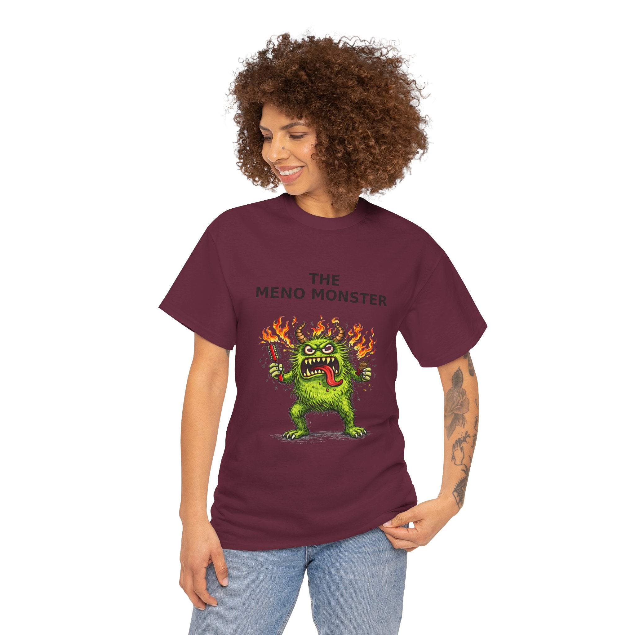 The Meno Monster T-Shirt — Funny Menopause Monster Tee