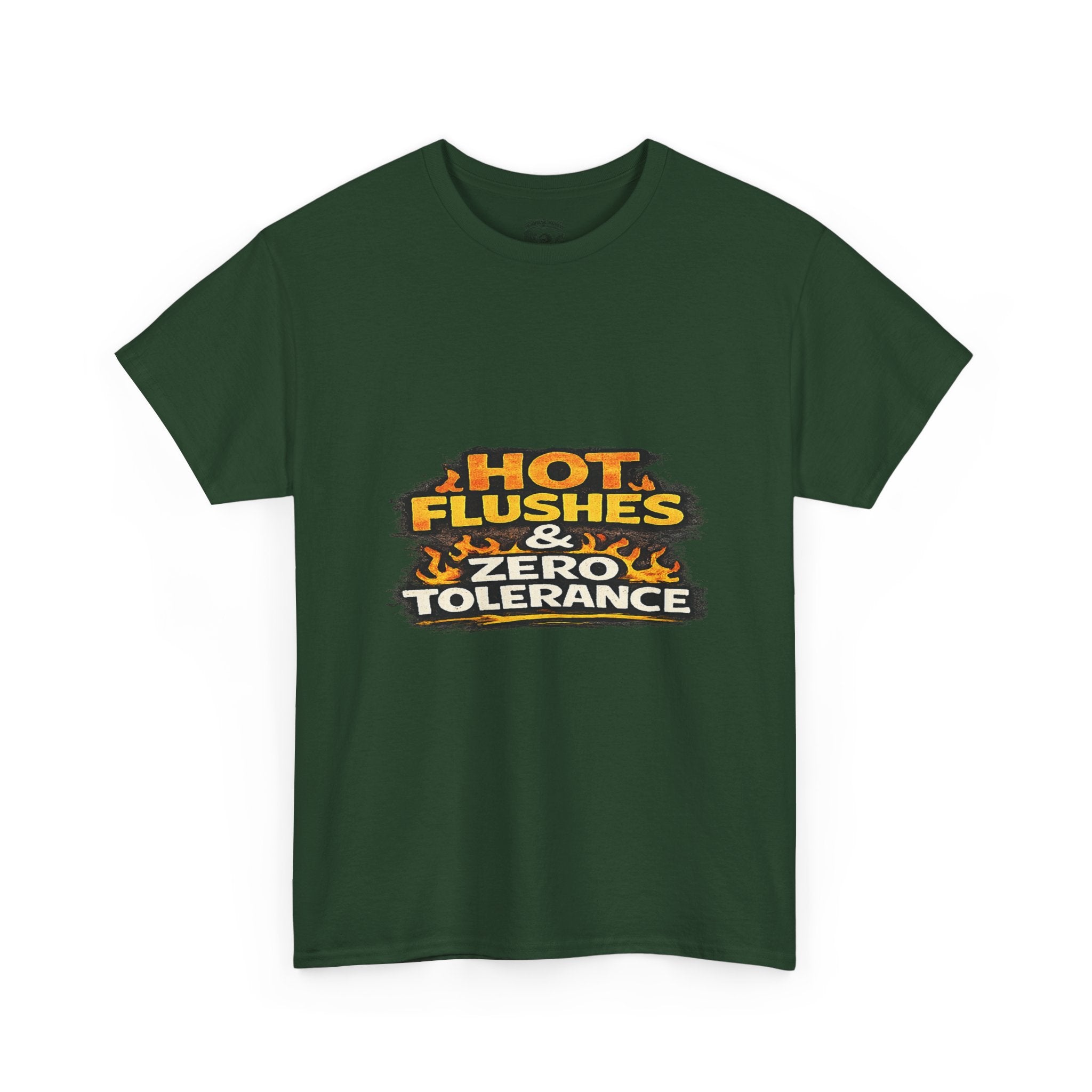 Hot Flushes & Zero Tolerance Tee