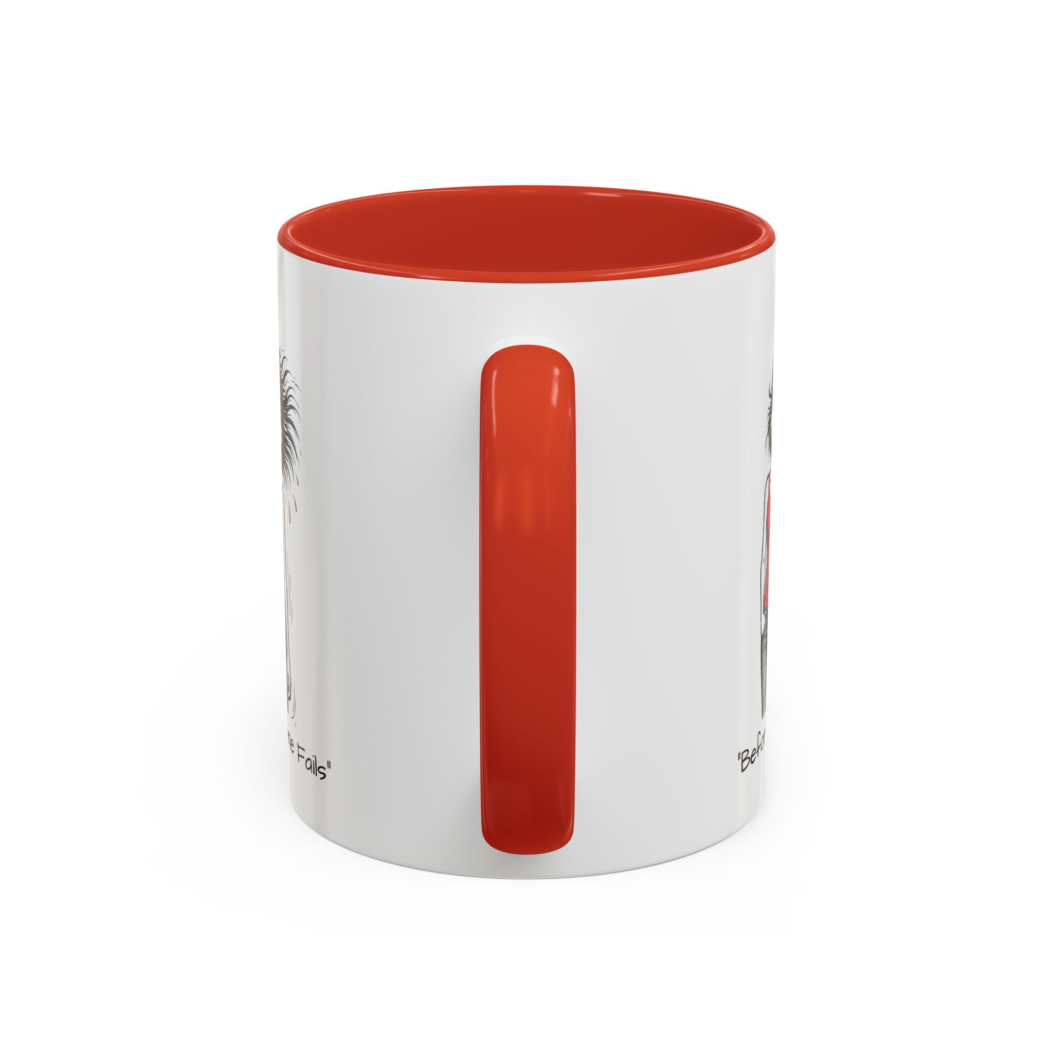 Coffee Mug — Menopausal madness "After Caffeine Fails" Funny Morning Cartoon Mug