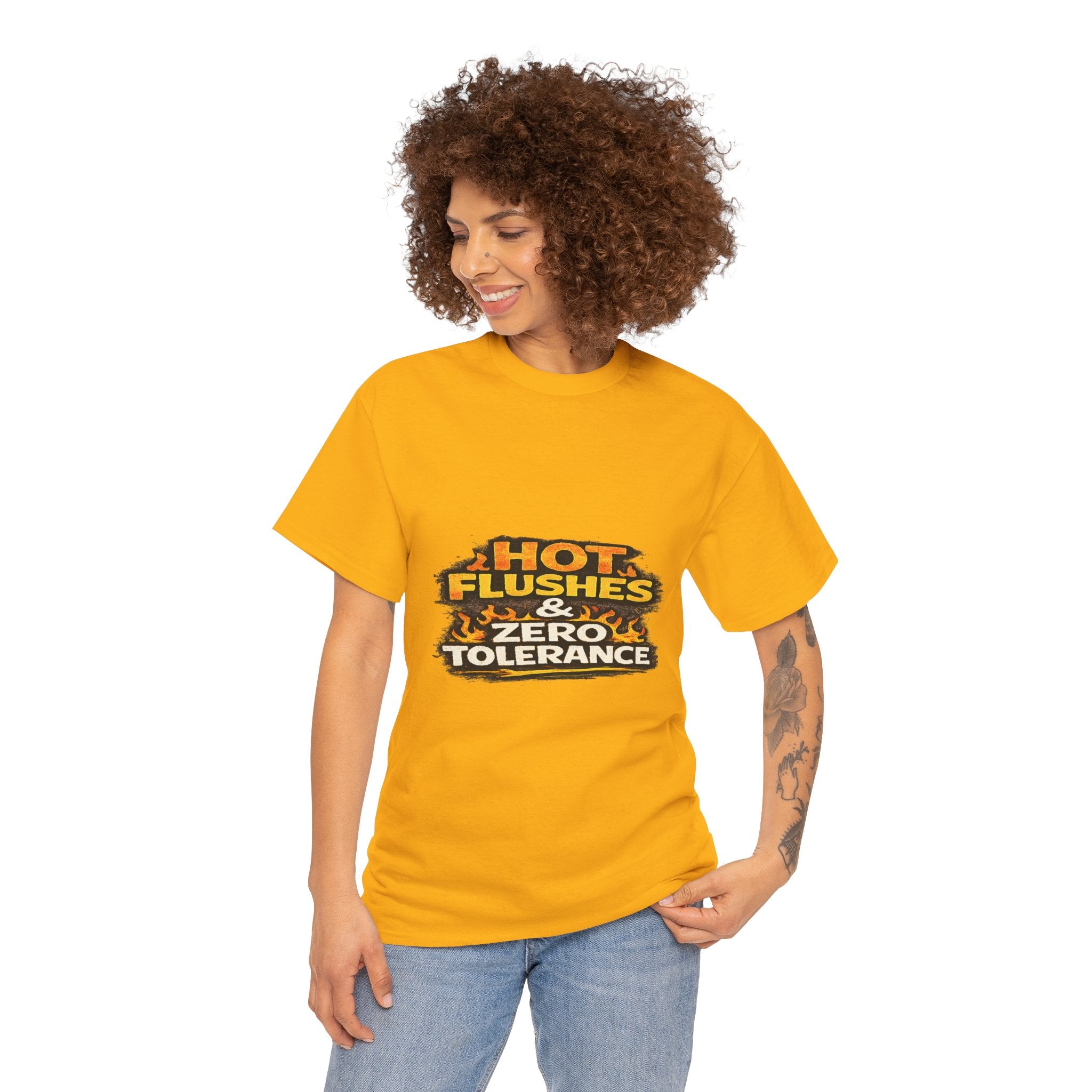 Hot Flushes & Zero Tolerance Tee