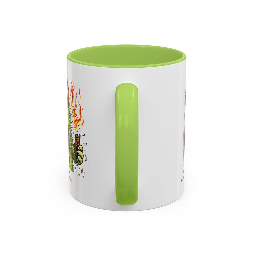 Coffee Mug — Menopausal madness  'How I Feel / what You See - Losing The Plot' Accent Ceramic Mug (11/15oz)