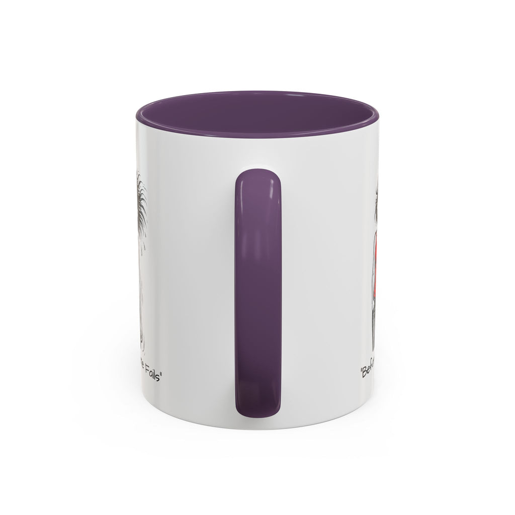 Coffee Mug — Menopausal madness "After Caffeine Fails" Funny Morning Cartoon Mug