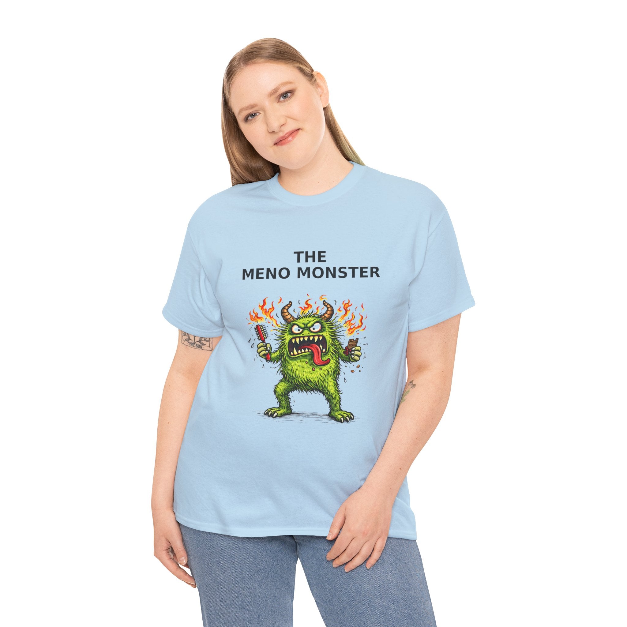 The Meno Monster T-Shirt — Funny Menopause Monster Tee