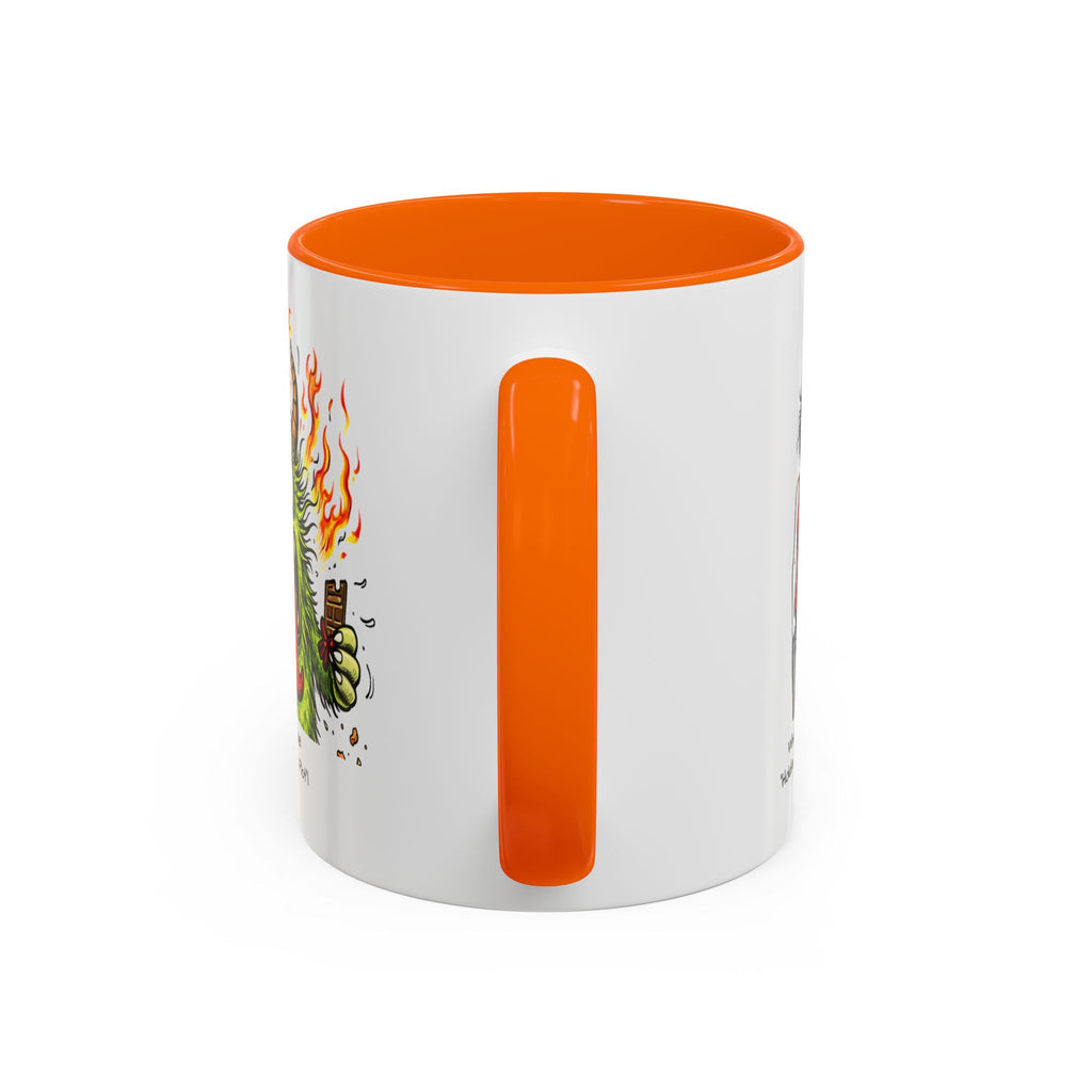 Coffee Mug — Menopausal madness  'How I Feel / what You See - Losing The Plot' Accent Ceramic Mug (11/15oz)