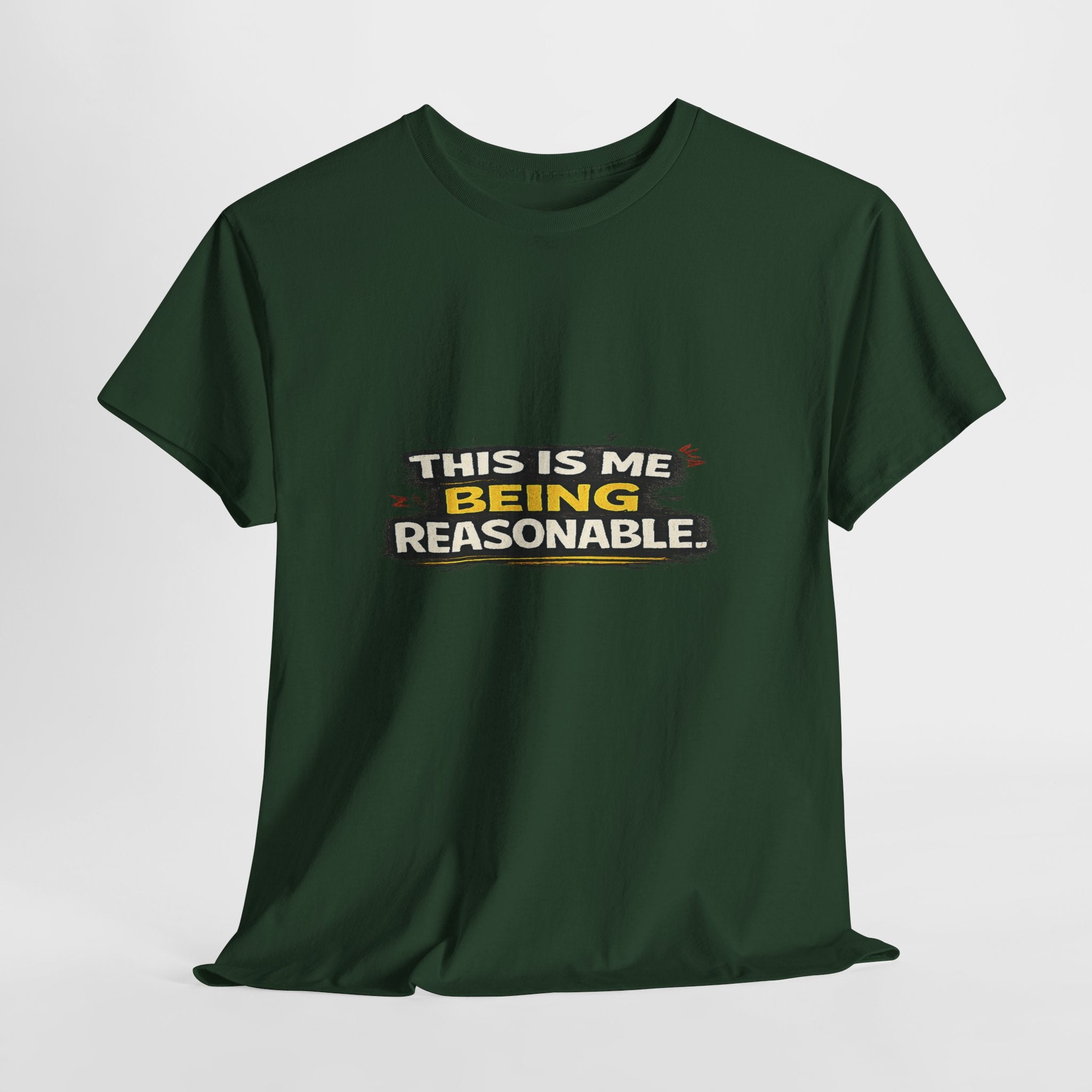 Being Reasonable T-Shirt — 'This Is Me Being Reasonable' Graphic Tee