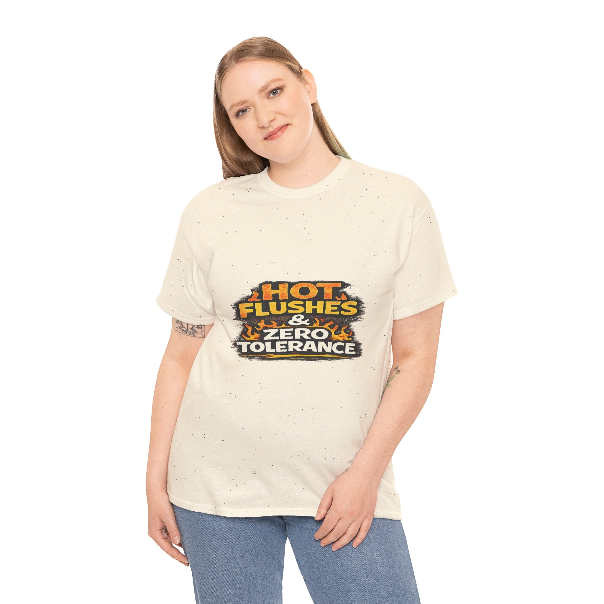 Hot Flushes & Zero Tolerance Tee