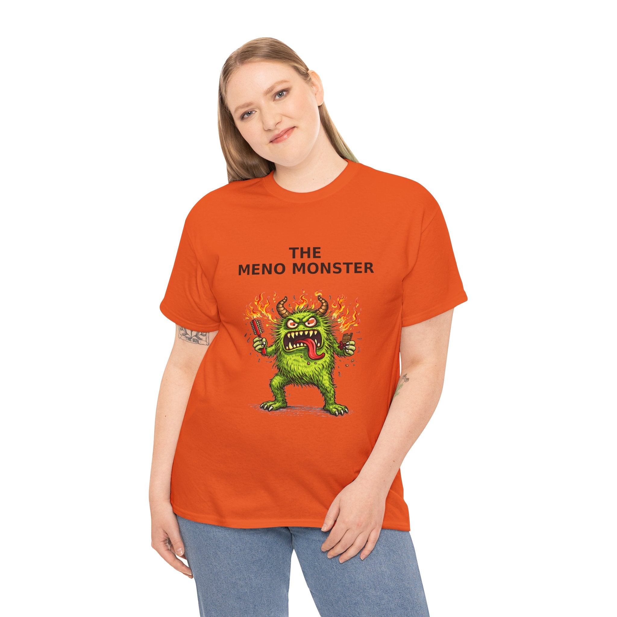 The Meno Monster T-Shirt — Funny Menopause Monster Tee